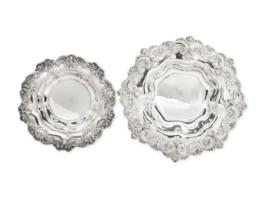 Two American Silver Bowls