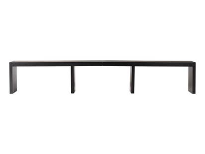 A Custom Ebonized Console Table: A Custom Ebonized Console Table 20th Century Height 30 1/2 x width 177 x depth 12 inches. This lot is located in Chicago. 