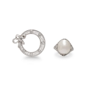 COLLECTION OF DIAMOND JEWELRY