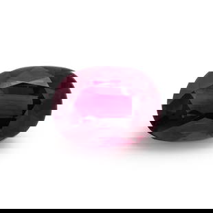 5.15 CARAT RUBY: 5.15 CARAT RUBY Oval mixed cut ruby measuring 10.97 x 8.28 x 5.94 mm and weighing 5.15 carats. AGL, 2025, Report No. 1148072, Natural Corundum, Ruby, Thailand, Heated