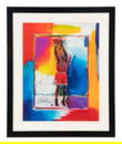 A Michael Jordan Signed Autograph Peter Max Limited Edition "The Last Shot" Lithograph (Upper Deck A