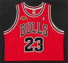 A Michael Jordan Signed Autograph Limited Edition 1999 Chicago Bulls Retirement Jersey (Upper Deck A