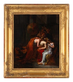 François Dubois (French, 1790-1871) The Death of Mithridates, 1816