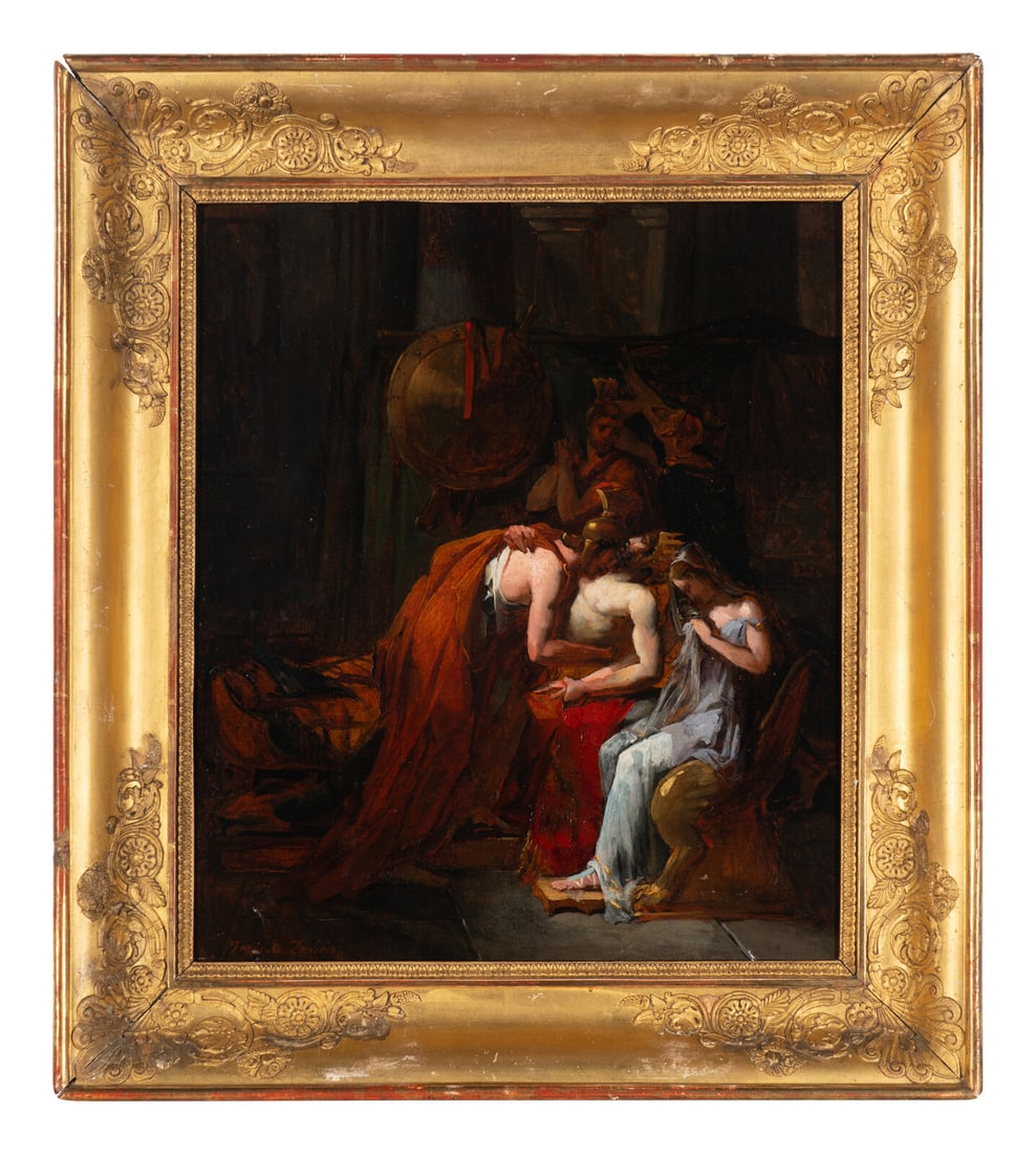 François Dubois (French, 1790-1871) The Death of Mithridates, 1816 (1 of 2)