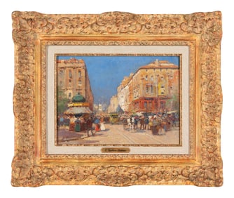 French, 19th/20th Century, Paris at Midday