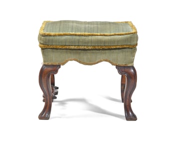 A George I Walnut Stool