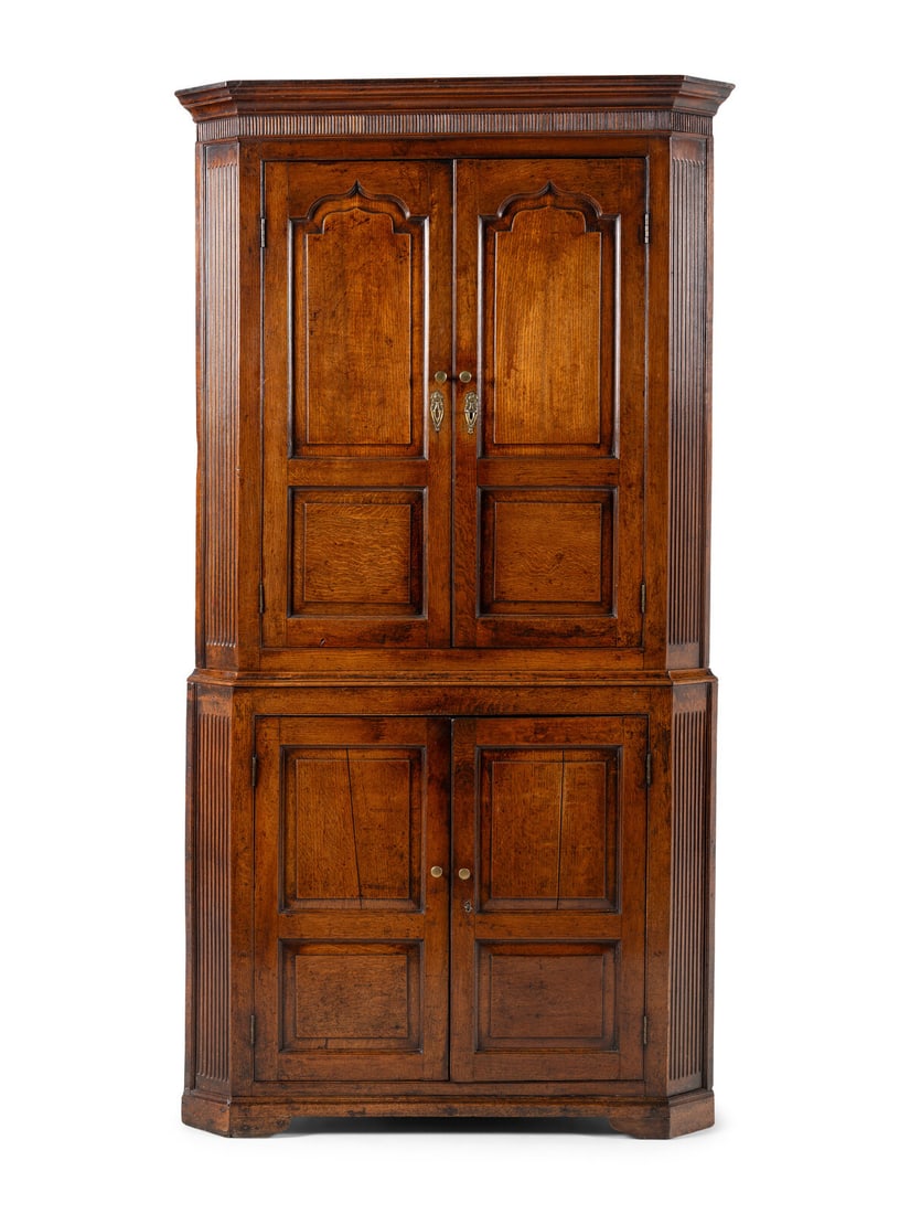 Mahogany Corner Cabinet