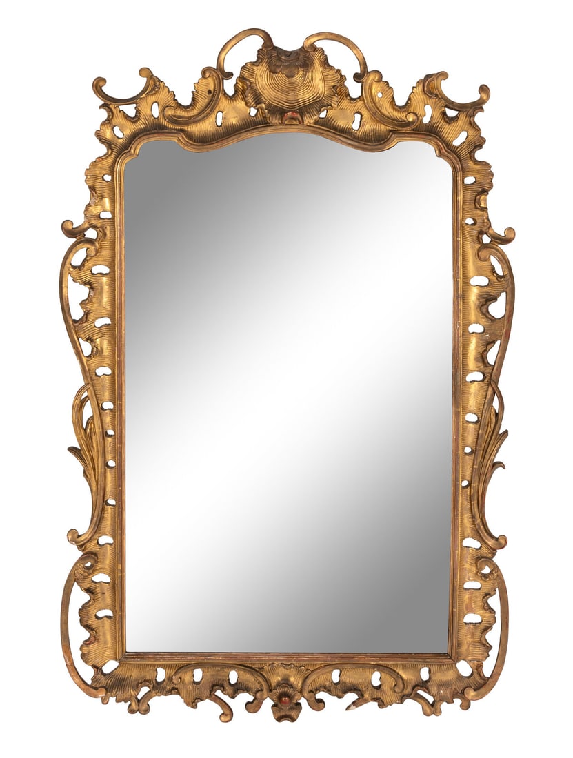 A George III Giltwood Mirror (1 of 2)