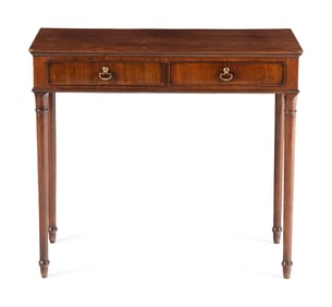 A George III Mahogany Side Table