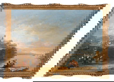 Attributed to Sir Augustus Wall Callcott, RA (British, 1779-1844) Capriccio of Verona