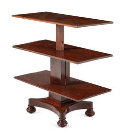 A William IV Mahogany Dumbwaiter