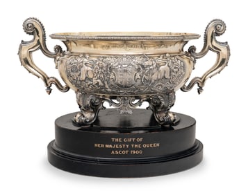 The 1900 Queen's Vase Silver-Gilt Racing Trophy
