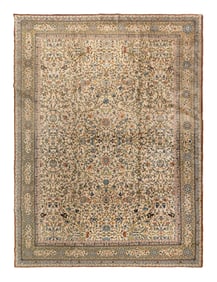 A Kashan Wool Rug