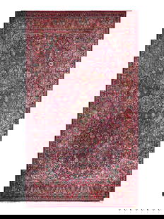 A Sarouk Carpet: A Sarouk Carpet West Persia, First Half 20th Century 17 feet 5 1/2 inches x 10 feet 11 1/2 inches. Property From the Estate of a Distinguished Philadelphia Gentleman This lot is located in Chicago.