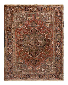 A Heriz Rug