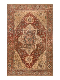 A Heriz Carpet