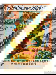 [WW2] 3 posters recruiting women for service in the A.T.S., Cadet Nurse Corps and Women's Land Army.