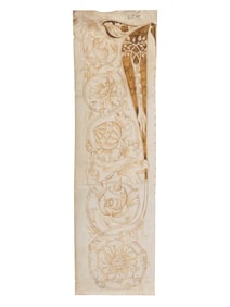 CHANCELLERY OF THE DUKE OF URBINO A single cutting from a cartulary or financial instrument, illumi
