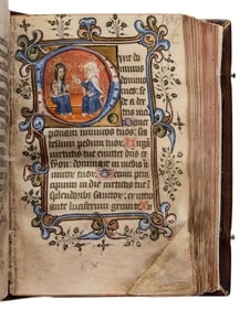 FOLLOWER OF HERMAN SCHEERE (active London, c. 1405-1425) Psalter, Use of Sarum, in Latin, illuminat