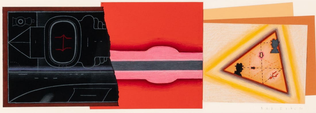 Vladimir Yankilevsky (Russian, 1938-2018) Untitled, 1996 (1 of 2)