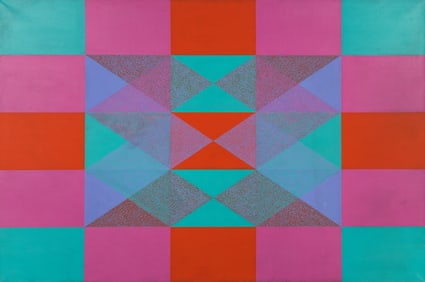Hilton Brown (American, b. 1938) American Quilt Series No. 1, 1964