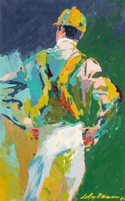 Leroy Neiman (American, 1921-2012) Jockey Champ, 1967