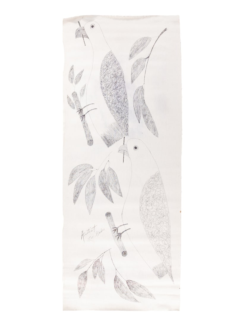 Lee Godie (American, 1908-1994) Untitled (1 of 3)