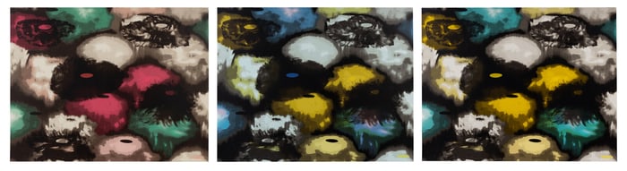 Ross Bleckner (American, b. 1949) Dream and Do (complete set of three),1997