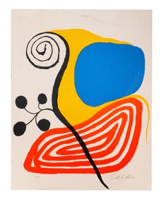 Alexander Calder (American, 1898-1976) L'as De Trefle, 1971