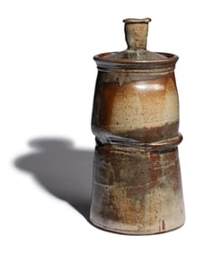 Kenneth Ferguson (American, 1928-2004) Lidded Vessel