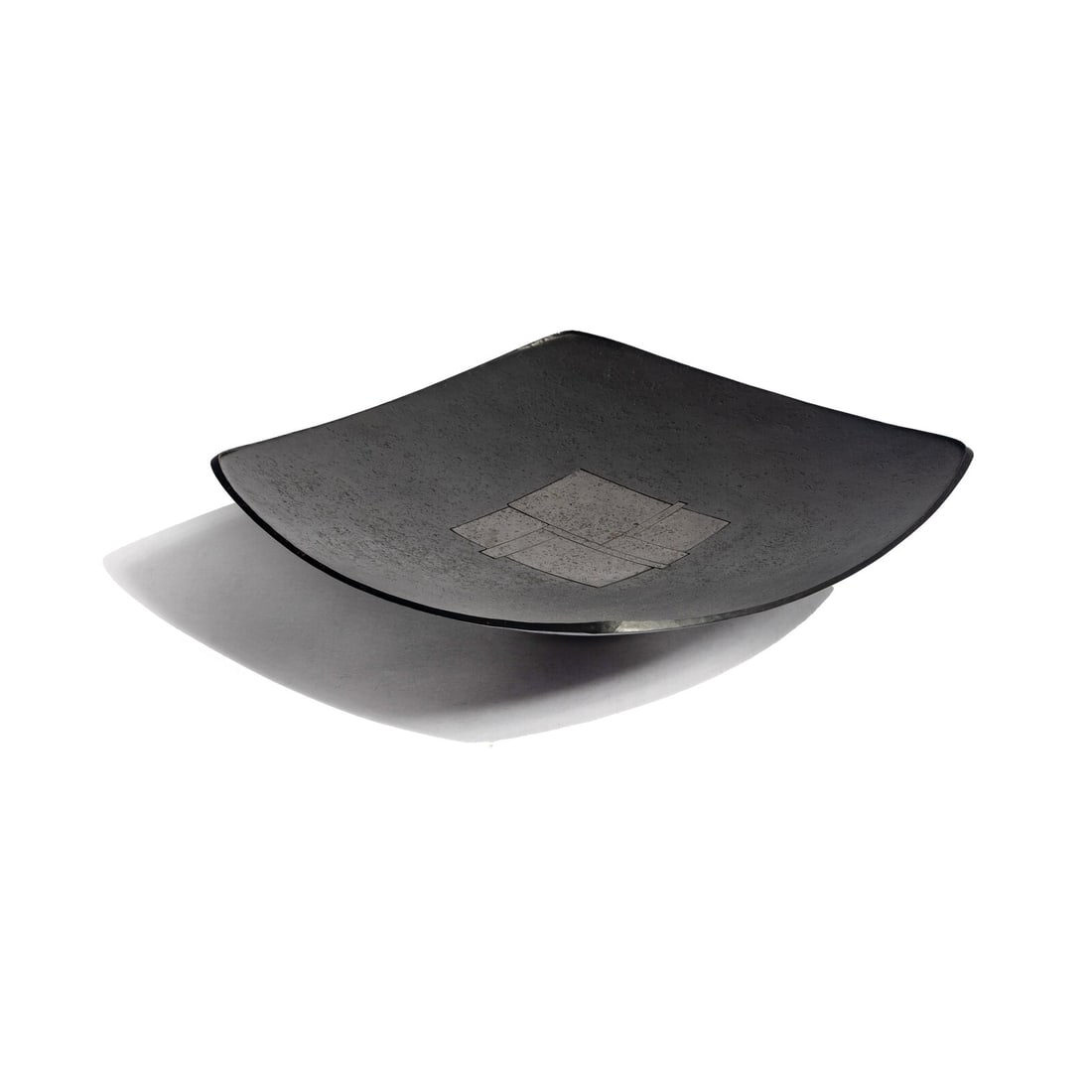 Tom Joyce (American, b. 1956) Bronze Footed Platter, 1995 (1 of 3)