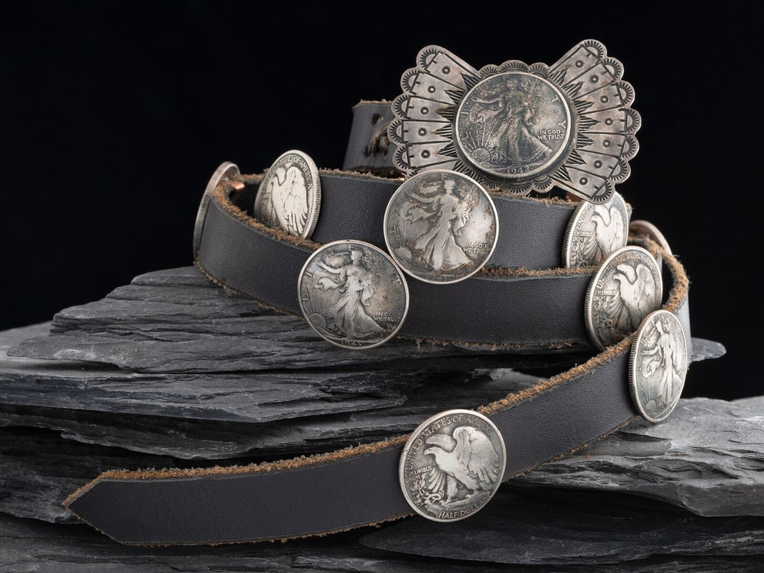Navajo Silver Concha Belt (1 of 2)