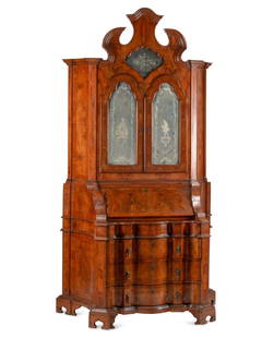 An Italian Renaissance Revival Bureau Cabinet: An Italian Renaissance Revival Bureau Cabinet 19th Century Height 92 x width 50 x depth 23 inches. This lot is located in Cincinnati.