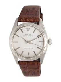 ROLEX, REF. 1002 STAINLESS STEEL VINTAGE 'OYSTER PERPETUAL' WATCH, CIRCA 1960