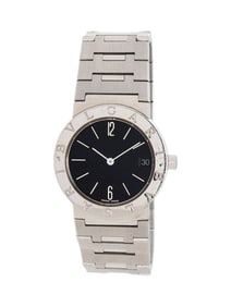 BULGARI, STAINLESS STEEL 'BULGARI BULGARI' WATCH