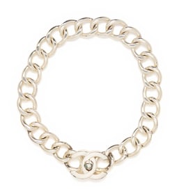 CHANEL, CC CURB CHAIN NECKLACE