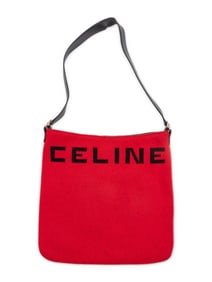 CELINE, KNIT CASHMERE TOTE