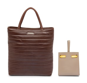 TOM FORD FOR GUCCI, TWO LEATHER BAGS