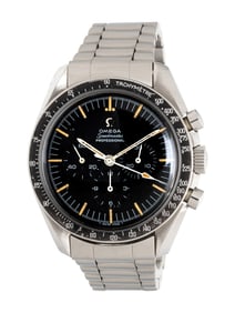 OMEGA, REF. 105.012-65 STAINLESS STEEL 'SPEEDMASTER' 'MOON-SPEC' CHRONOGRAPH WATCH