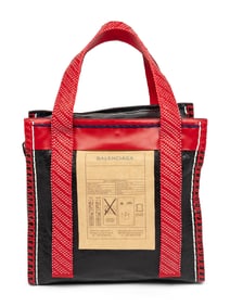 BALENCIAGA, LARGE LEATHER SHOPPER TOTE