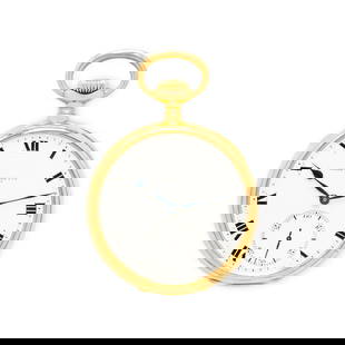 PATEK PHILIPPE, 18K YELLOW GOLD LARGE 'GONDOLO' POCKET WATCH, CIRCA 1905: PATEK PHILIPPE, 18K YELLOW GOLD LARGE 'GONDOLO' POCKET WATCH, CIRCA 1905 Maker: Patek Philippe Model: Gondolo Case number: 266001 Movement number: 150130 Year: Circa 1905 Case size: Approx. 50 mm Case