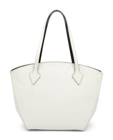LOUIS VUITTON, WHITE EPI SAINT JACQUES PM TOTE