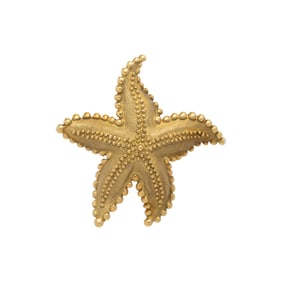 TIFFANY & CO., YELLOW GOLD STARFISH BROOCH