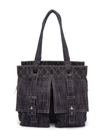 CHANEL, DENIM POCKET TOTE