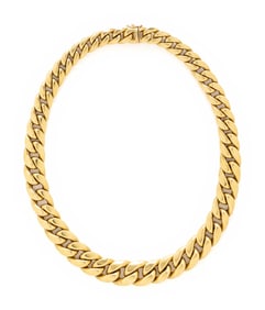 NICOLIS COLA, YELLOW GOLD NECKLACE