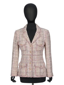 CHANEL, PASTEL FANTASY TWEED JACKET
