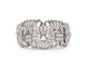 PLATINUM AND DIAMOND BRACELET