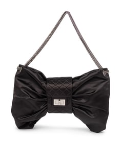 CHANEL, SATIN BOW BAG