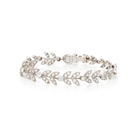 VAN CLEEF & ARPELS, DIAMOND VINE BRACELET