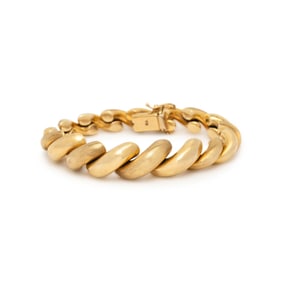 YELLOW GOLD BRACELET